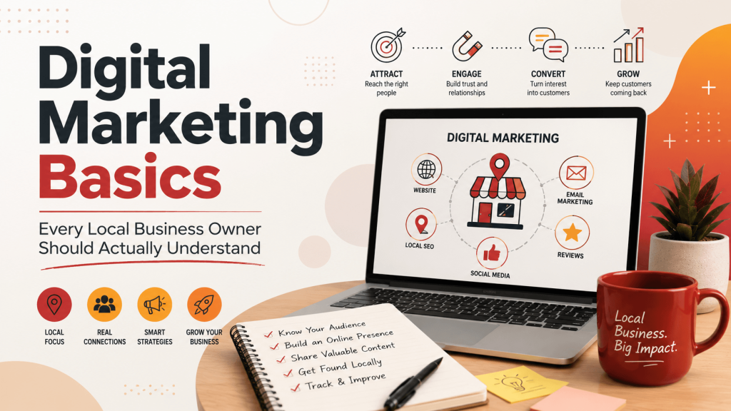 Digital Marketing Basics Every Local Business Owner Should Actually Understand